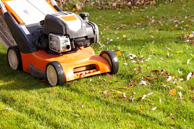 Fall Lawn Maintenance Equipment